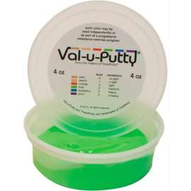 Val-u-Putty Exercise Putty, Lime, Medium, 4 Ounce