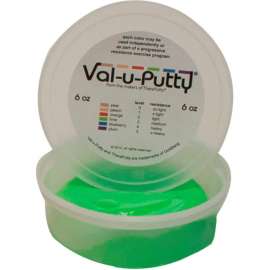 Val-u-Putty Exercise Putty, Lime, Medium, 6 Ounce