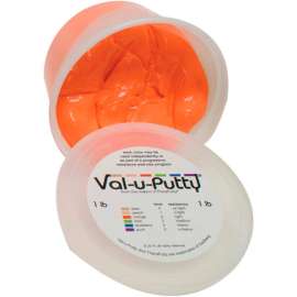 Val-u-Putty Exercise Putty, Orange, Soft, 1 Pound