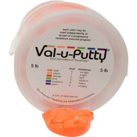 Val-u-Putty Exercise Putty, Orange, Soft, 5 Pound