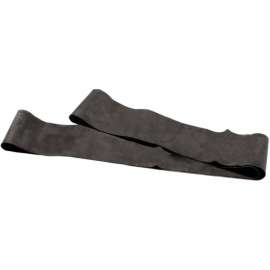 CanDo Exercise Band Loop, 30" Long, Black, 10/PK