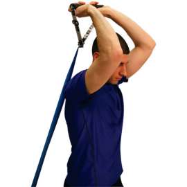 CanDo Foam Padded Sports Handle For Exercise Band/Tubing, 50 Each