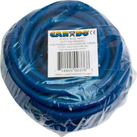 CanDo Low Powder Exercise Tubing, Blue, 25'/Bag