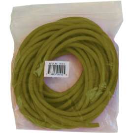 CanDo Low Powder Exercise Tubing, Gold, 25'/Bag