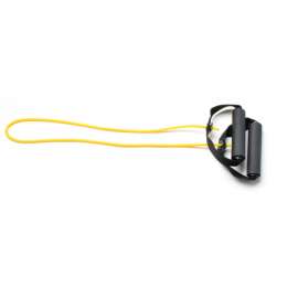 CanDo Exercise Tubing with Handles, Yellow, 36"
