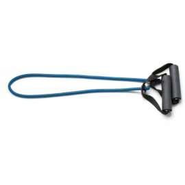 CanDo Exercise Tubing with Handles, Blue, 36"