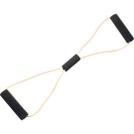 CanDo BowTie Tubing Exerciser, Tan, 22"