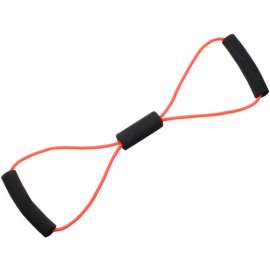CanDo BowTie Tubing Exerciser, Red, 22"