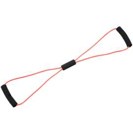 CanDo BowTie Tubing Exerciser, Red, 30"