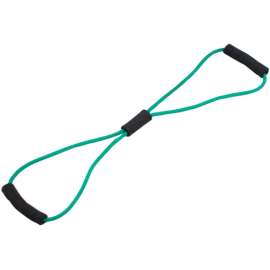 CanDo BowTie Tubing Exerciser, Green, 30"