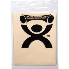 CanDo Latex Free Pre-Cut Exercise Band, Tan, 48"L Strips, 1/PK