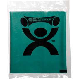CanDo Latex Free Pre-Cut Exercise Band, Green, 48"L Strips, 1/PK