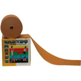 CanDo Latex-Free Exercise Band, Gold, 50 Yard Roll, 1 Roll/Box