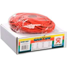 CanDo Latex-Free Exercise Tubing, Red, 100' Roll/Box