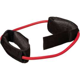 CanDo Tubing with Cuff Exerciser, 35" Circumference, Red