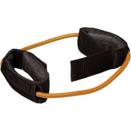 CanDo Tubing with Cuff Exerciser, 35" Circumference, Gold