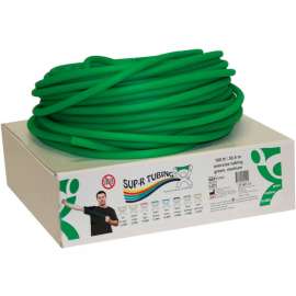 Sup-R Tubing Latex Free Exercise Tubing, Green, 100' Roll/Box