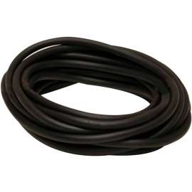 Sup-R Tubing Latex Free Exercise Tubing, Black, 25' Roll/Bag