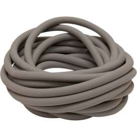 Sup-R Tubing Latex Free Exercise Tubing, Silver, 25' Roll/Bag