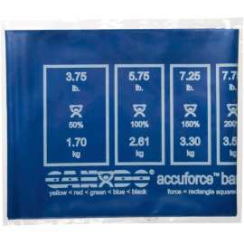 CanDo AccuForce Exercise Band, Blue, 48"L Band