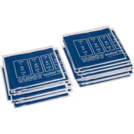 CanDo AccuForce Exercise Band, Blue, 48"L Band, Box of 40