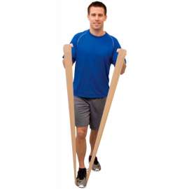 Val-u-Band Latex Free Exercise Band, Pear - Level 0, 50 Yard Roll/Box