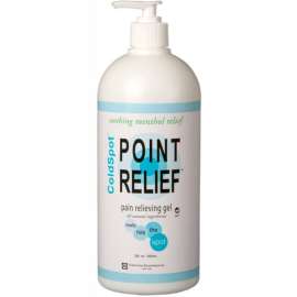 Point Relief ColdSpot Pain Relief Gel, 32 oz. Pump Bottle, Case of 16