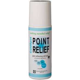 Point Relief ColdSpot Pain Relief Roll-On, 3 oz. Bottle, Case of 12