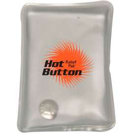 Relief Pak Hot Button Instant Reusable Hot Compress, Small 3.5" x 5.5", 12/PK