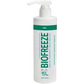 BioFreeze Cold Pain Relief Gel, 16 oz. Dispenser Bottle, Case of 24