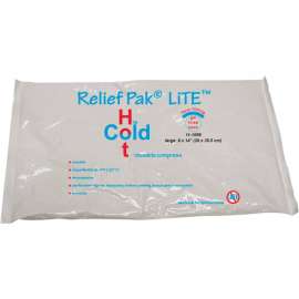 Relief Pak LiTE Reusable Hot/Cold Pack, 8" x 14", Case of 12