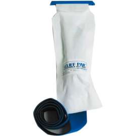 Relief Pak Small Insulated Ice Bag with Hook & Loop Band, 5" x 13"