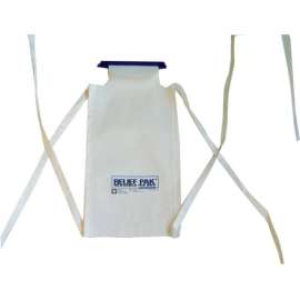 Relief Pak Large Insulated Ice Bag with Tie Strings, 7" x 13"