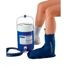 AirCast CryoCuff Ankle Cuff with Gravity Feed Cooler