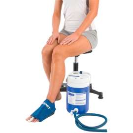 AirCast CryoCuff Medium Foot Cuff with Gravity Feed Cooler