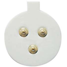 sEMG Triode Electrodes Only, 2cm Circle, Case of 100