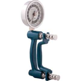 Baseline ER HiRes Hydraulic Hand Dynamometer, 300 lb. Capacity, Blue