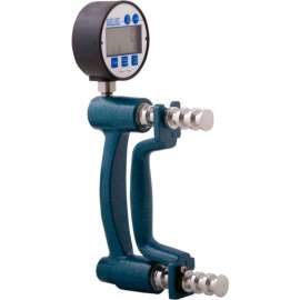Baseline Digital Hydraulic Hand Dynamometer, 300 lb. Capacity, Blue