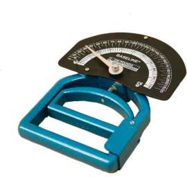 Baseline Smedley Spring Dynamometer, Child, 110 lb. Capacity, Blue