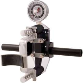 Baseline HD Hydraulic Hand Dynamometer/MMT Combo Kit with Dual Handle, Black