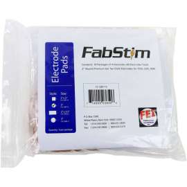 FabStim Self-Adhesive TENS Electrodes, Round 2" (5.1 cm), 40/Bag
