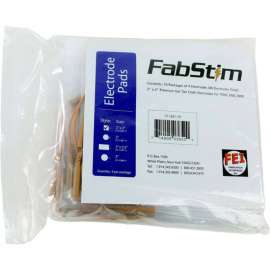 FabStim Self-Adhesive TENS Electrodes, Square 2" (5.1 cm), 40/Bag