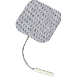 Mettler V-Trode Self-Adhesive Electrodes with Lead Wires, 2" Square, 40/Case