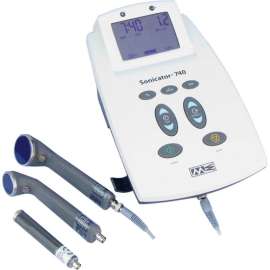 Mettler Sonicator 740X Portable Therapeutic Ultrasound Unit with 3 Applicators