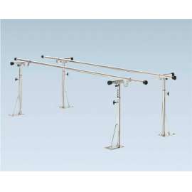 Floor Mounted Parallel Bars, Height/Width Adjustable, 18' L