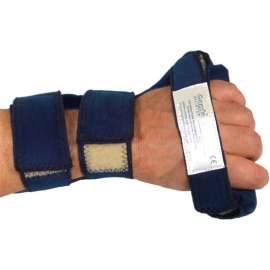 Comfy Splints Comfy C-Grip Hand Orthosis, Adult Small, Left with 1 Cover and 2 Soft Rolls