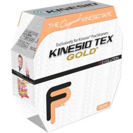 Kinesio Tex Gold FP Kinesiology Tape, 2" x 34 yds, Beige, Bulk Roll