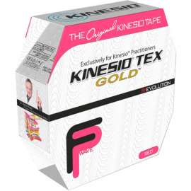 Kinesio Tex Gold FP Kinesiology Tape, 2" x 34 yds, Red, Bulk Roll