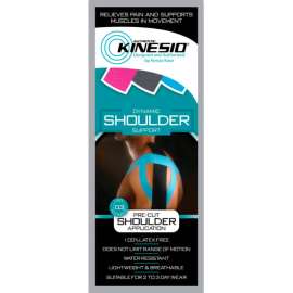 Kinesio Pre-Cut Kinesiology Tape, Shoulder, Case of 20