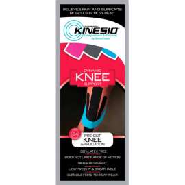 Kinesio Pre-Cut Kinesiology Tape, Knee, Case of 20